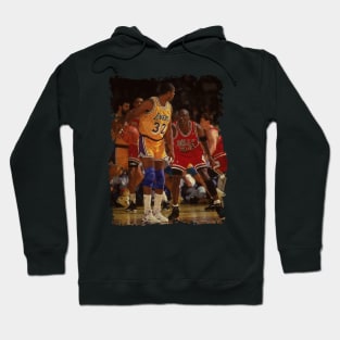 Magic Johnson vs Michael Jordan, NBA Finals Hoodie